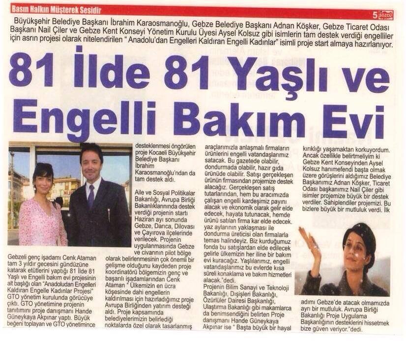 Oral Cenk Ataman - Ataman Group - Engelli Bak�m Evi